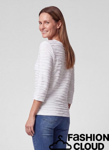 T-Shirt Blanc Rabe ( 114300/7601 )