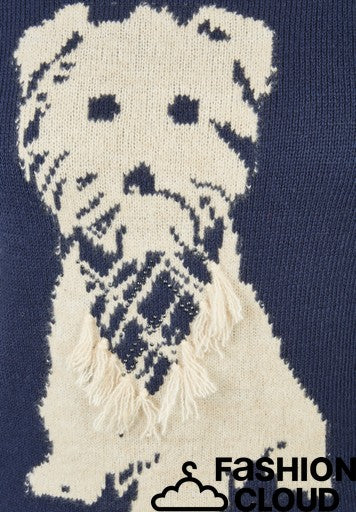 Pull Blauw Rabe ( 113615/7374 )