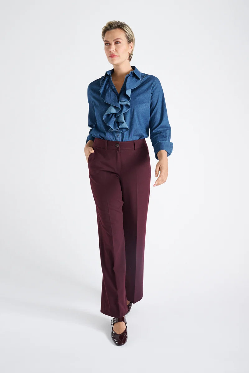 Broek Bordeaux Marie Mero ( Tr41/130 )