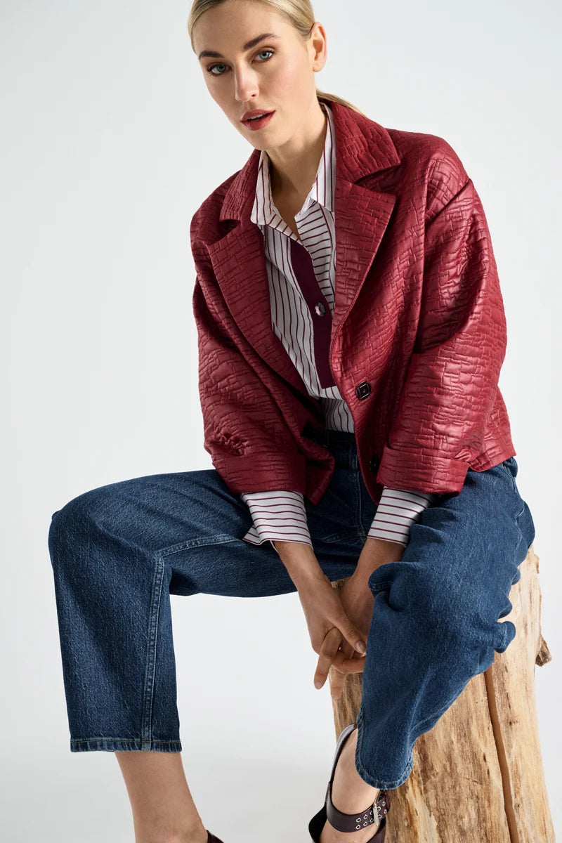 Vest Bordeaux Marie Mero ( Jg12/820 )