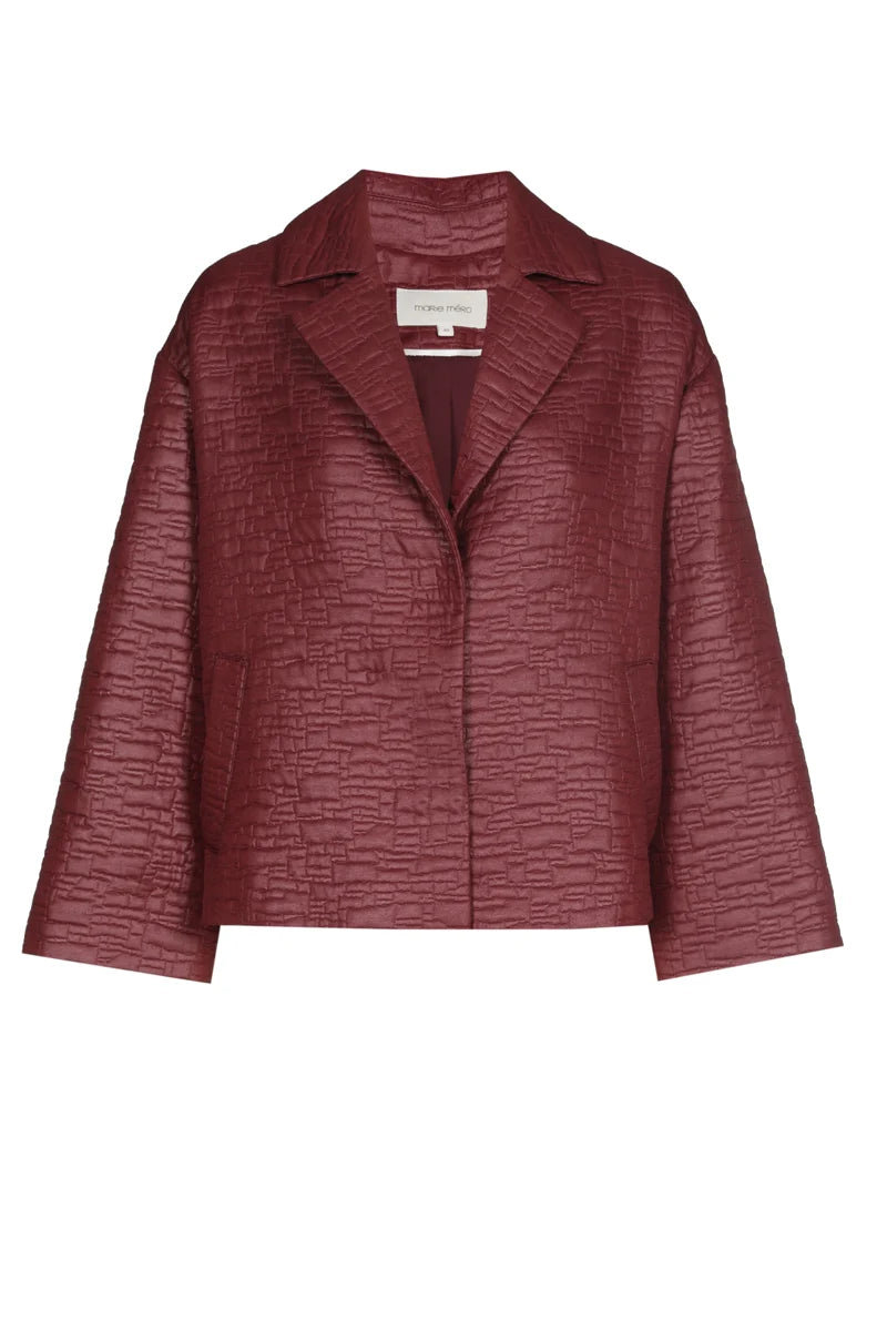 Gilet Bordeaux Marie Mero ( Jg12/820 )