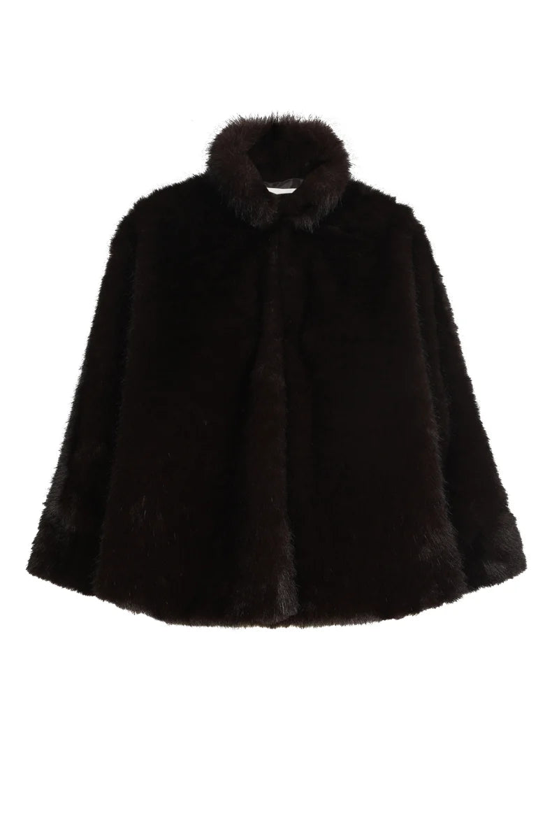 Gilet Marron Marie Mero ( Co56/Bro )