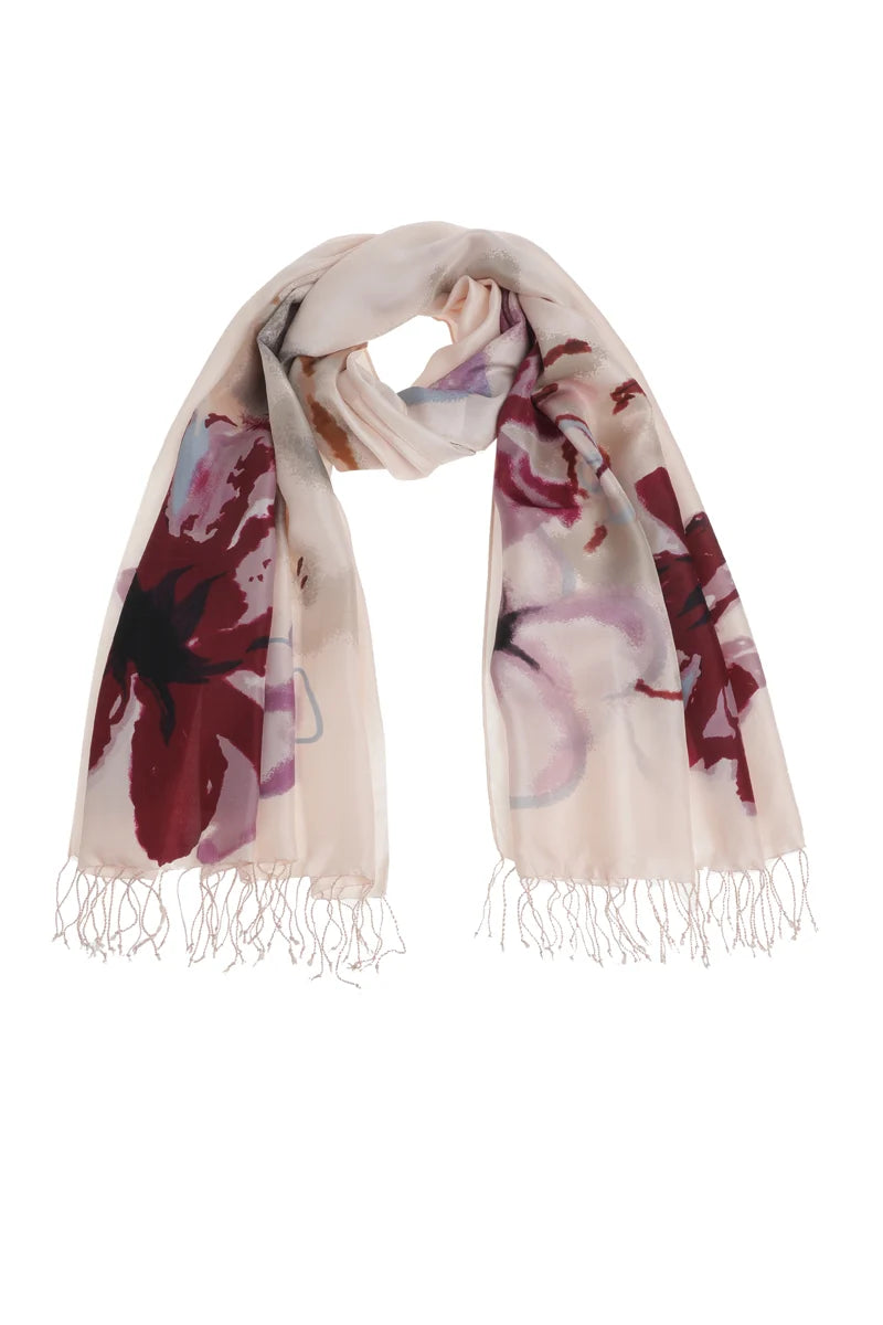 Sjaal Roze Marie Mero ( Sc55/Cre+Mer+Win )