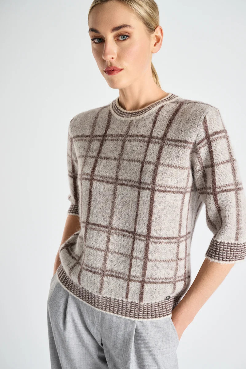 Pull Grijs Marie Mero ( Pu27/Cre+Bro )