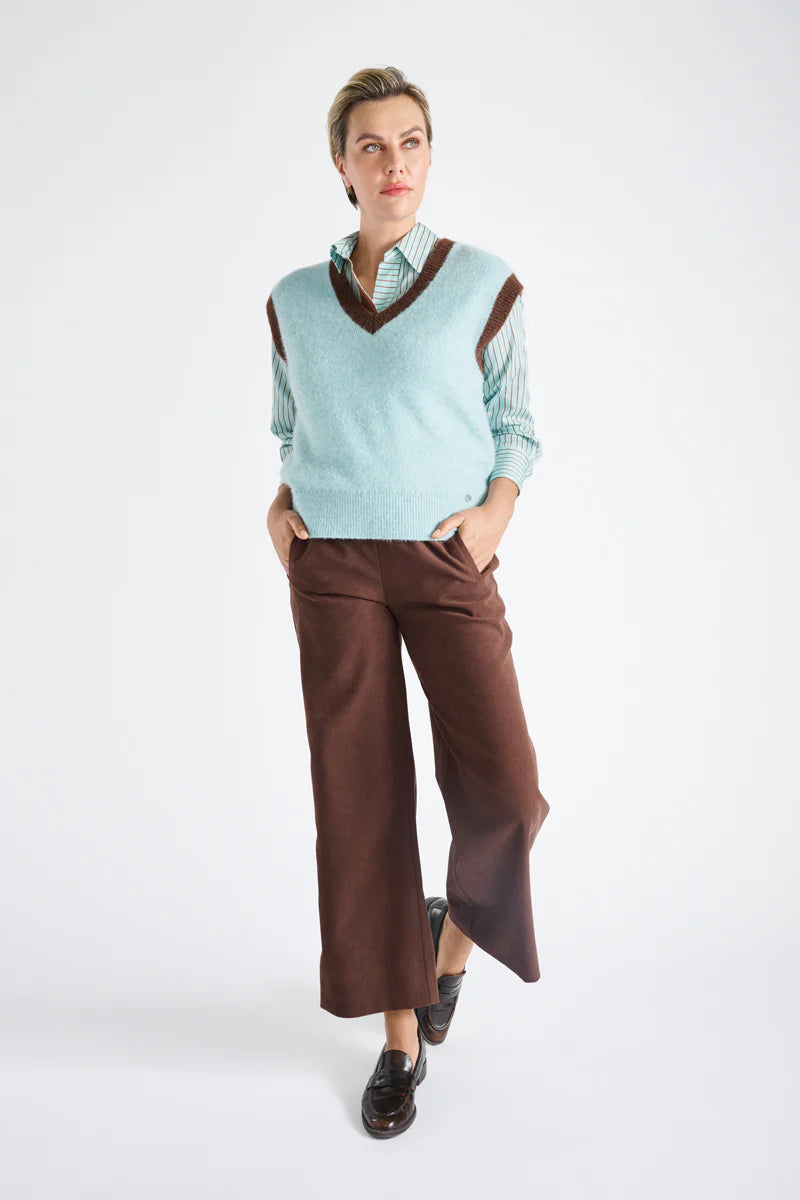 Pull Watergroen Marie Mero ( Pu29/Tur+Bro )