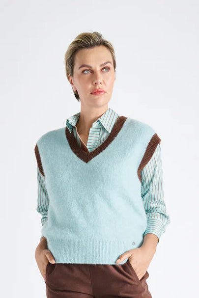 Pull Watergroen Marie Mero ( Pu29/Tur+Bro )