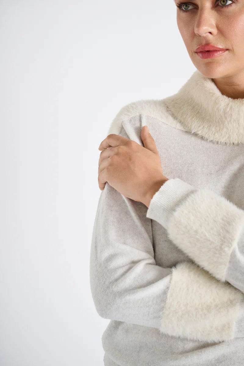 Pull écru Marie Mero ( Pu61/Sil )