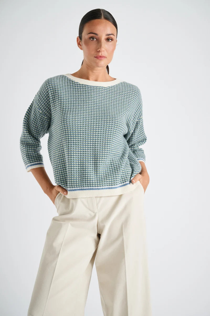 Pull Blauw Marie Mero ( Pu89/Jea )