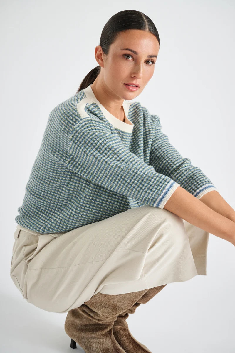 Pull Blauw Marie Mero ( Pu89/Jea )