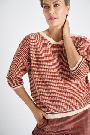 Pull Tabac Marie Mero ( Pu89/Hen )