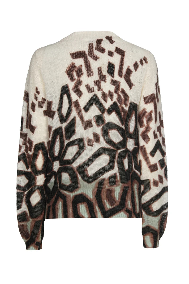 Pull Ecru Marie Mero ( Pu96/Bro+Cre )