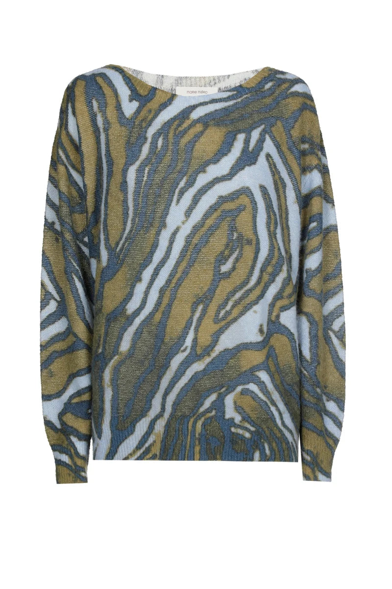 Pull Groen Marie Mero ( Pu48/Den+Oli+Sky )