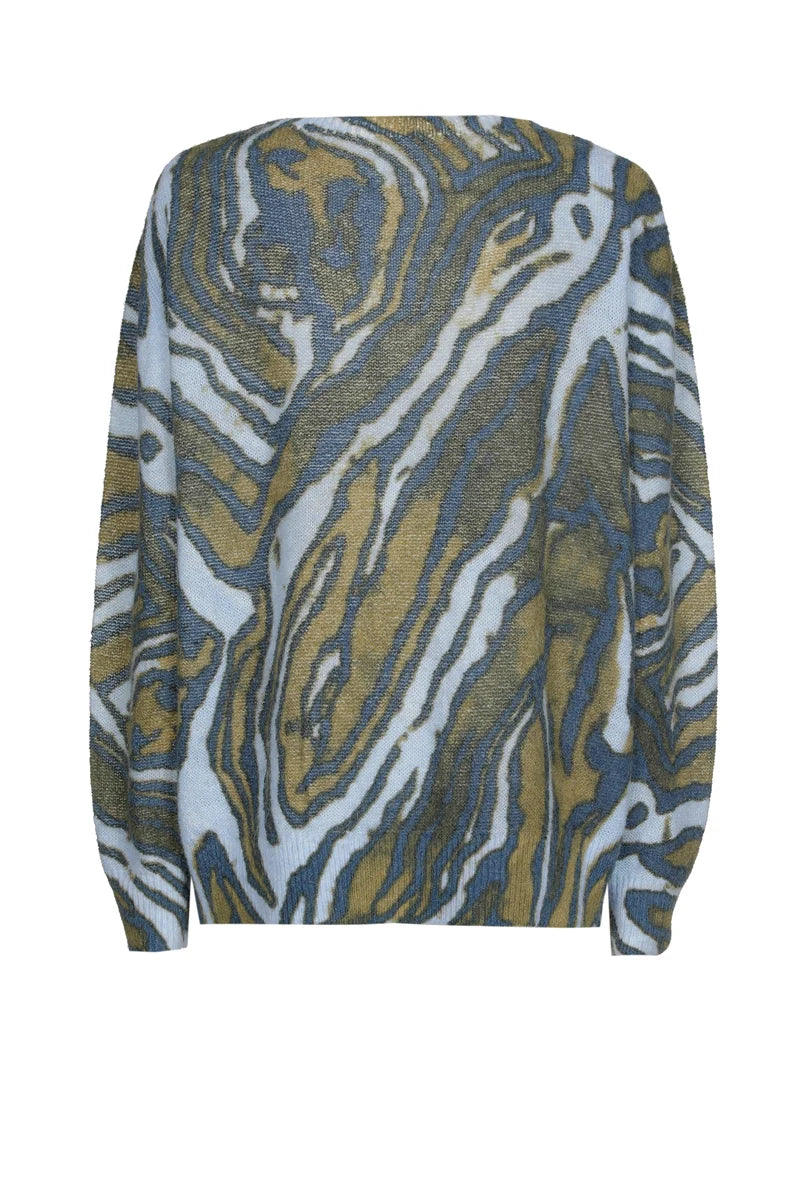 Pull Groen Marie Mero ( Pu48/Den+Oli+Sky )