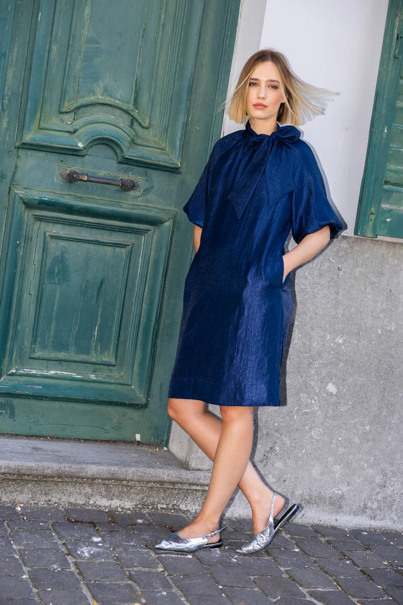 Kleedje Blauw Marie Mero ( Dr22/194 )