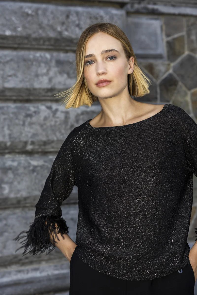 Pull Zwart Marie Mero ( Pu18/Bla )