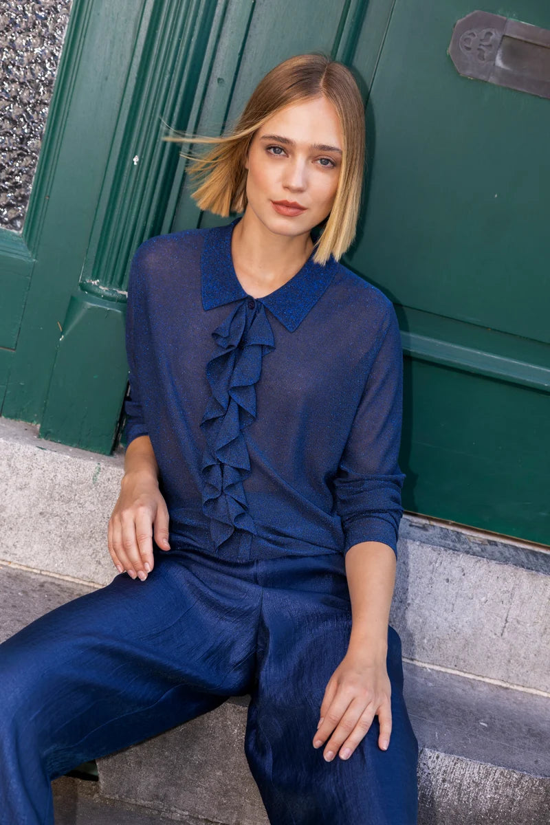 Pull Blauw Marie Mero ( Pu22/Den )
