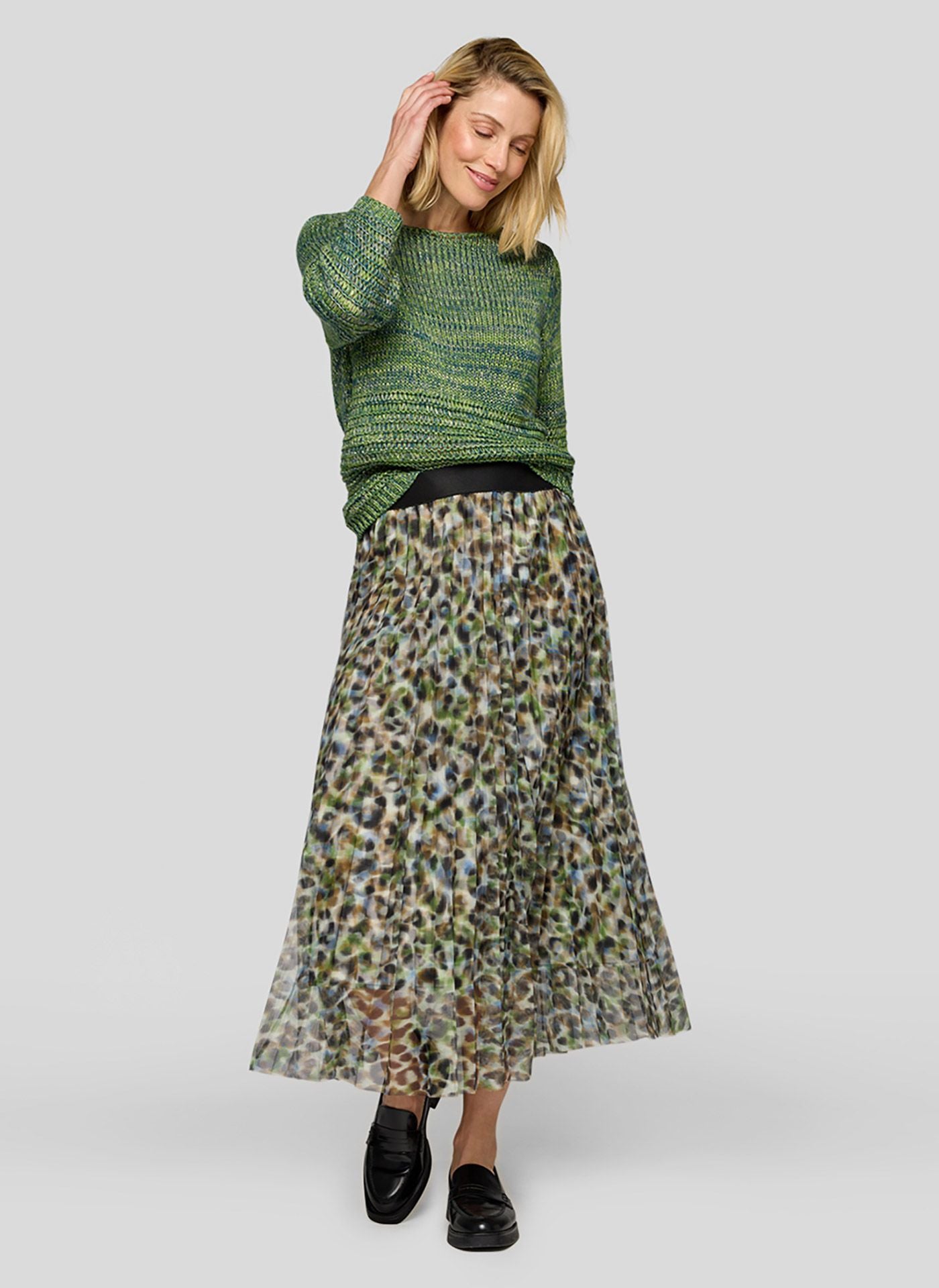 Pull Groen Rabe ( 211601/5421 )