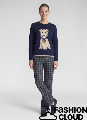Pull bleu Rabe (113615/7374)