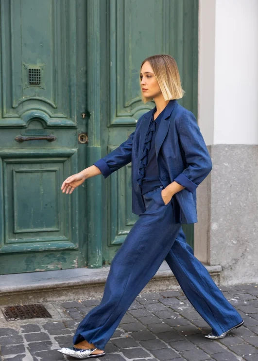 Broek Blauw Marie Mero ( Tr53L/194 )