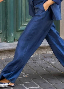 Broek Blauw Marie Mero ( Tr53L/194 )