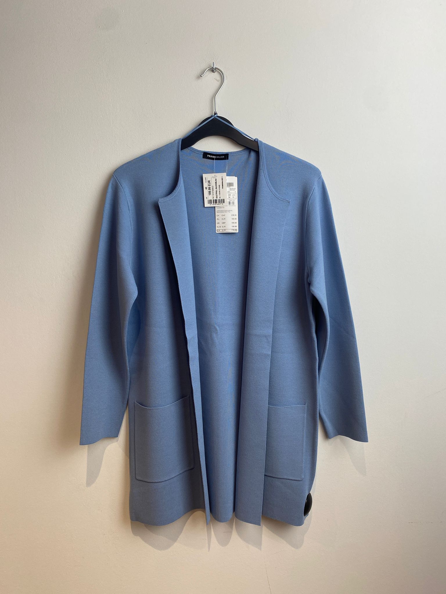 Giletpull Bleekblauw Frankwalder ( 621073/000522 )