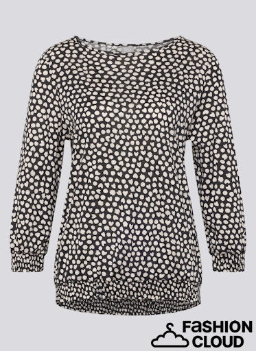 T-Shirt Zwart Rabe ( 115363/6099 )