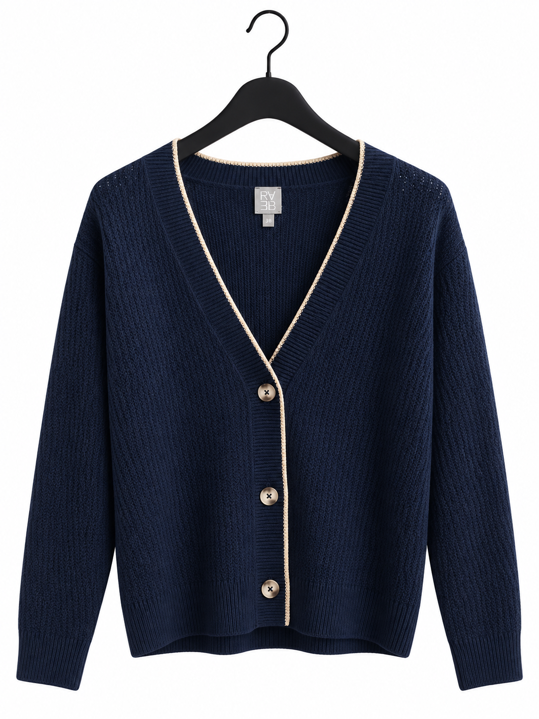 Giletpull Blauw Rabe ( 113523/7374 )