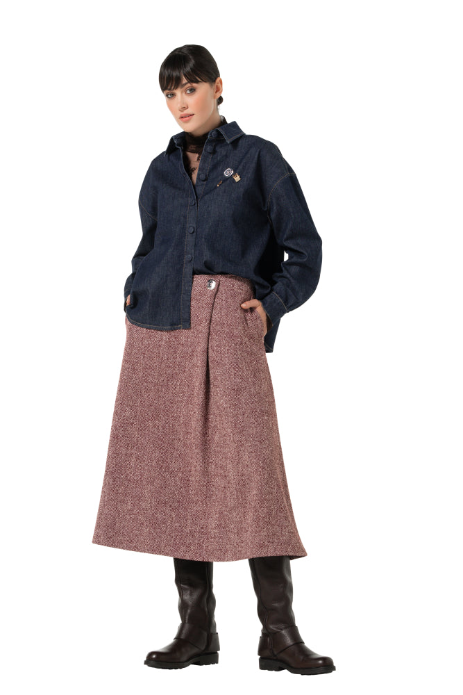 Chemisier violet Caroline Biss (4941/32)