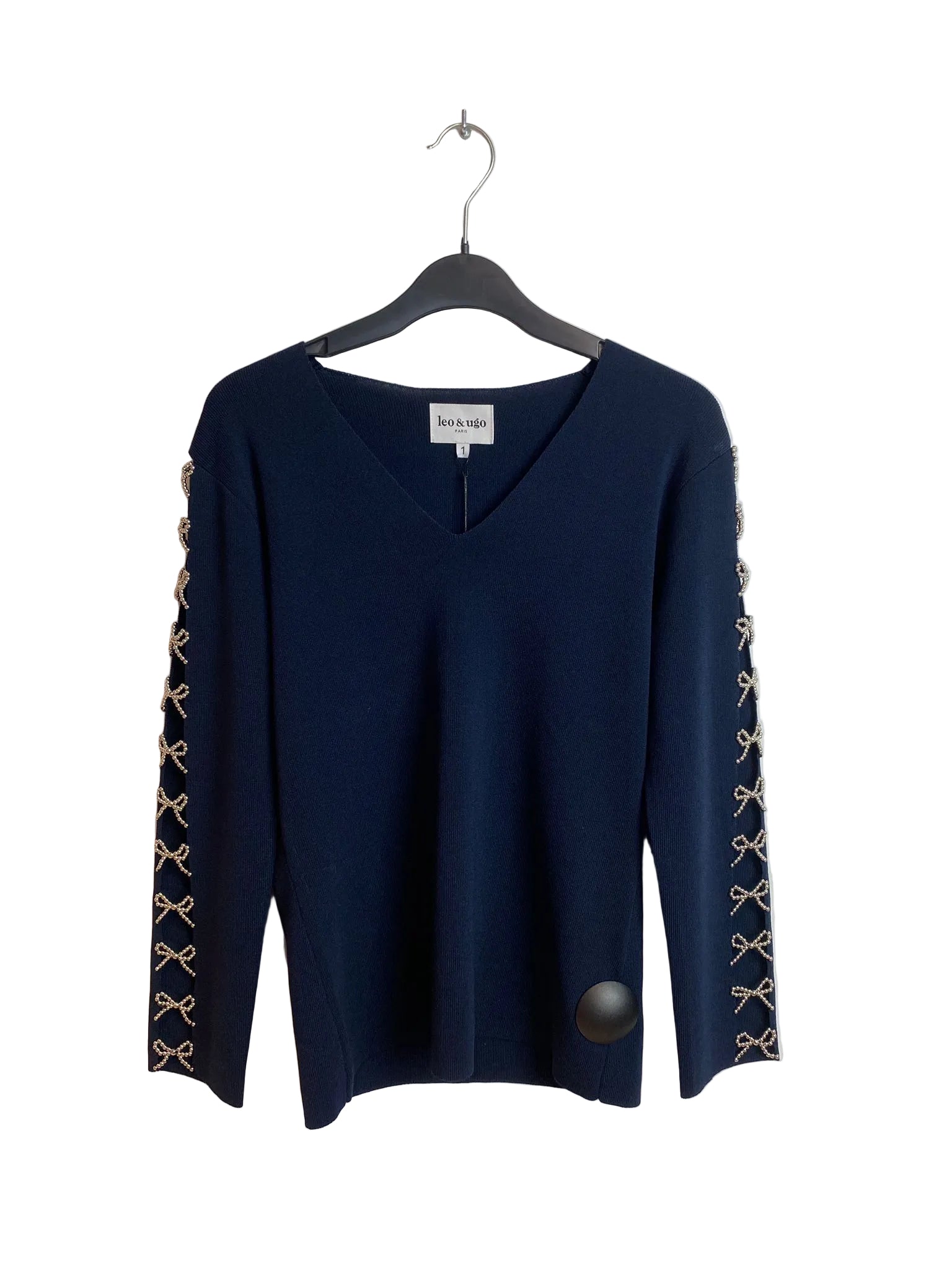 Pull Marine Leo & Ugo (Ae118/Bleu marine)