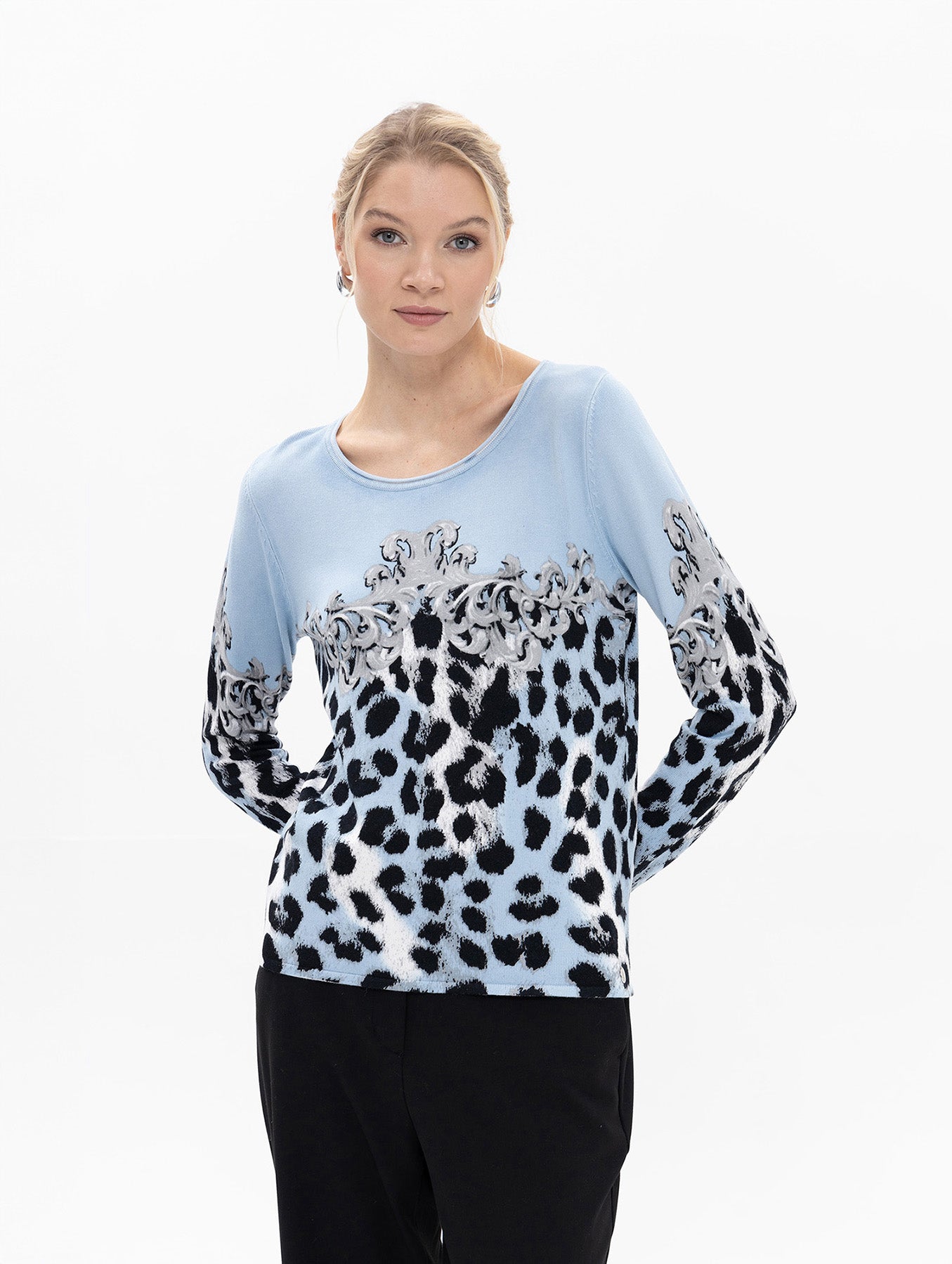 Pull Bleekblauw Passioni ( 18154 )
