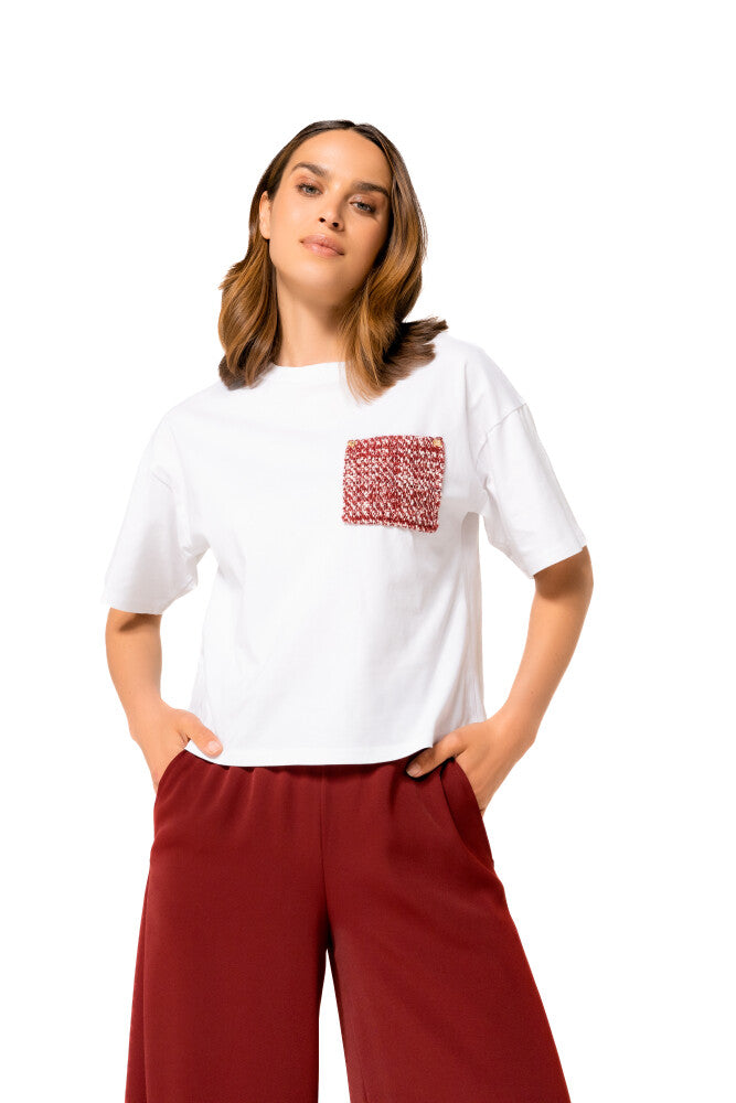 T-Shirt Wit Caroline Biss ( 4979/59 )