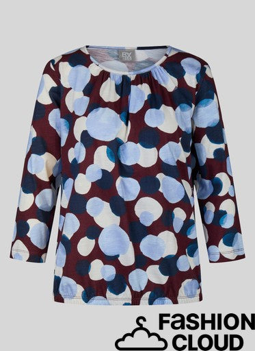 T-Shirt Blauw Rabe ( 114362/7264 )