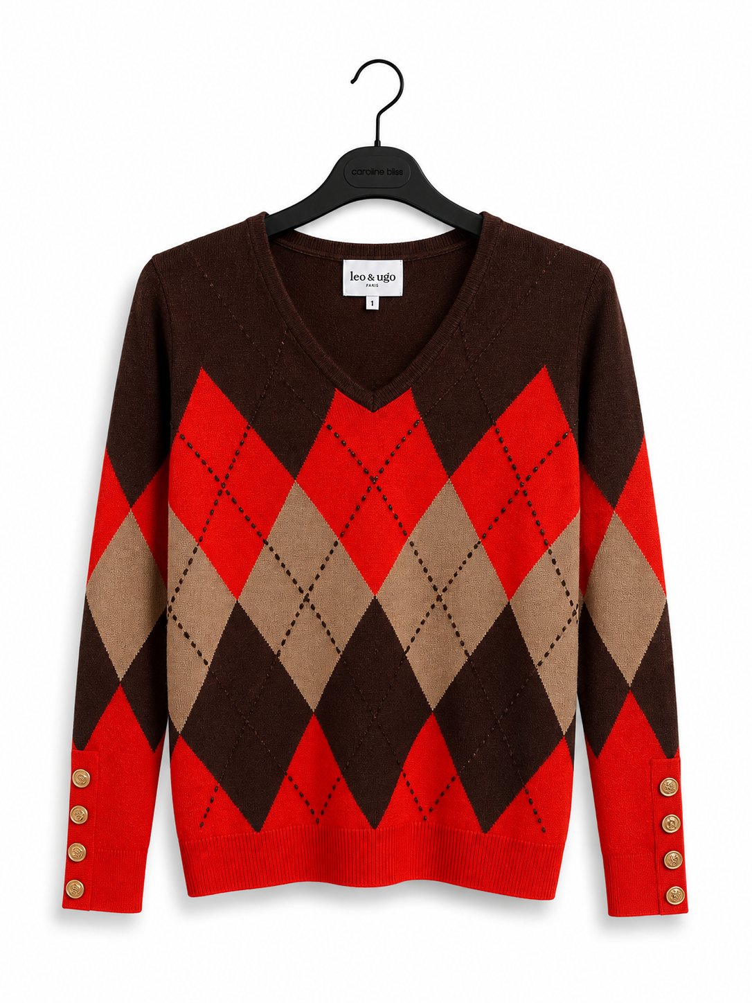 Pull Bruin Leo & Ugo ( Ah280/Brown Orange )