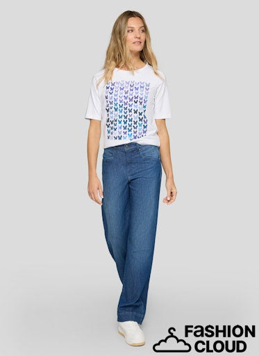 T-Shirt Wit Rabe ( 114310/6003 )