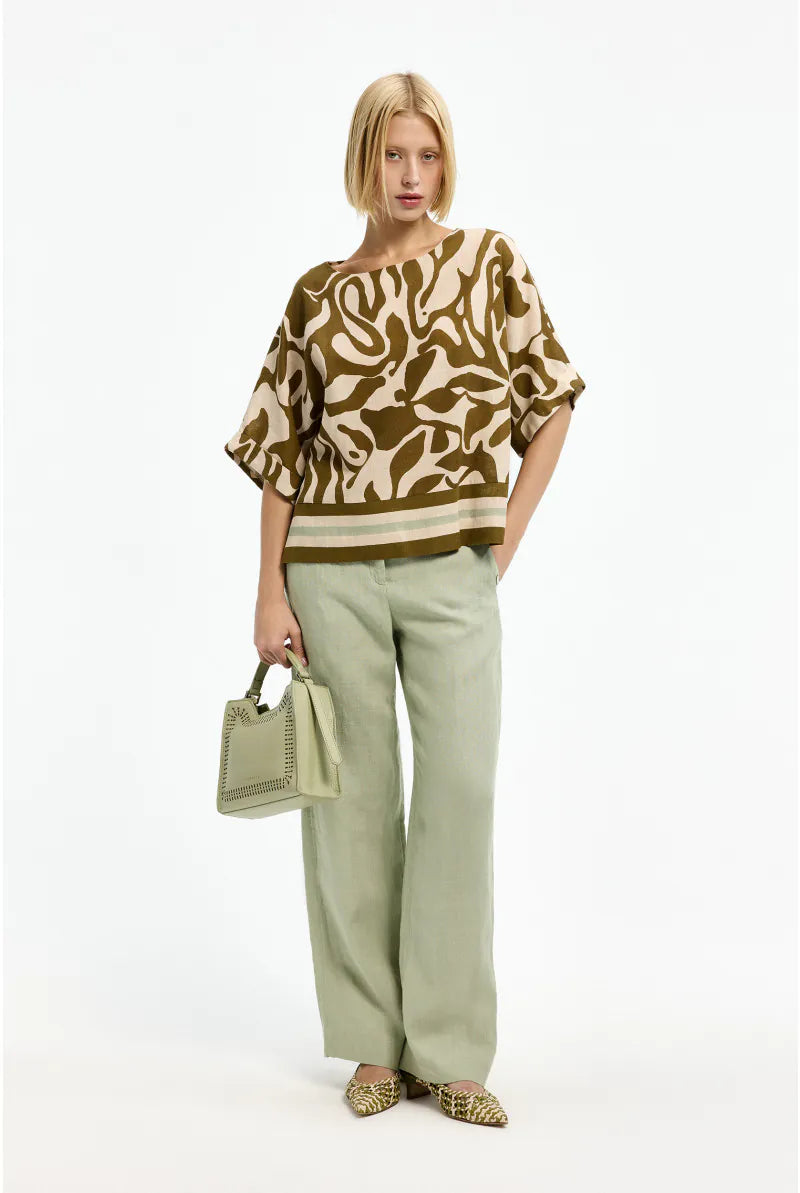 Broek Groen Xandres ( Phocus/0910 )