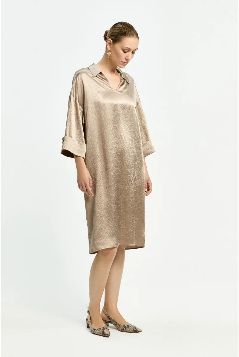 Kleedje Beige Xandres ( Kalexa/0591 )