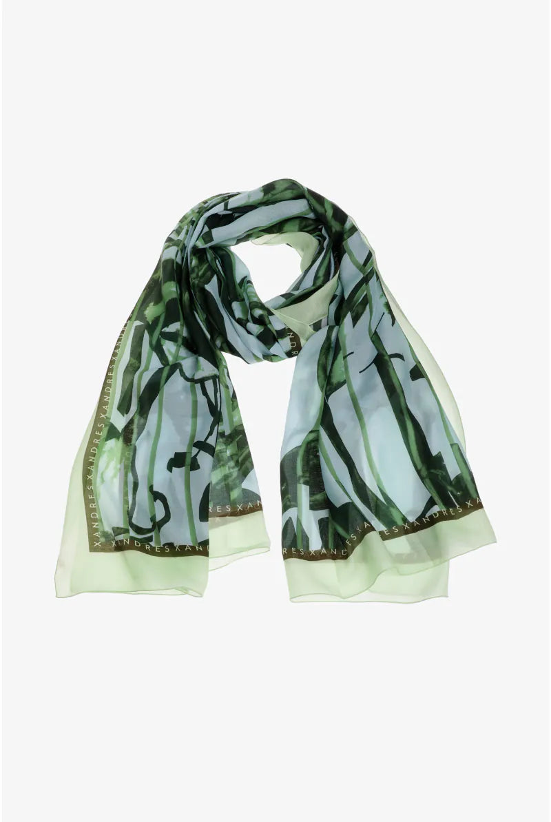 Sjaal Kaki Xandres ( Scarf Plisse Lilly/5 )
