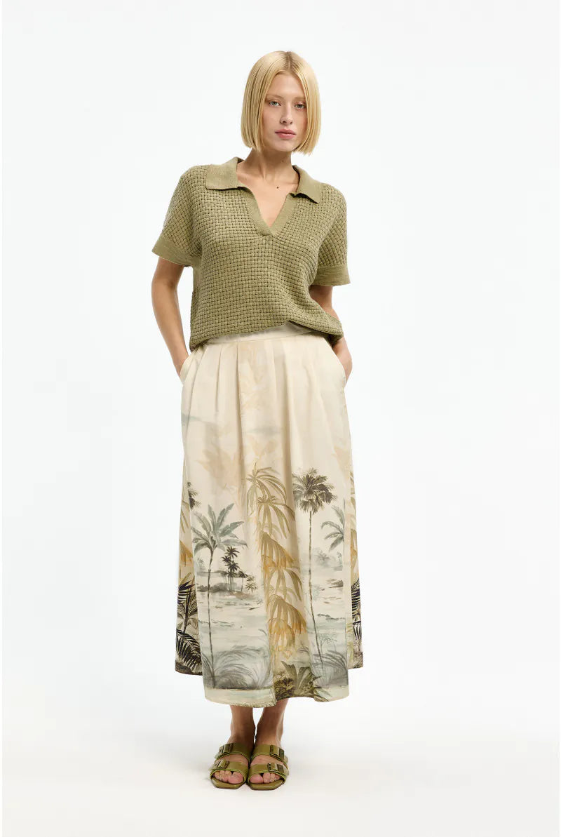 Rok Beige Xandres ( Rolo/0916 )