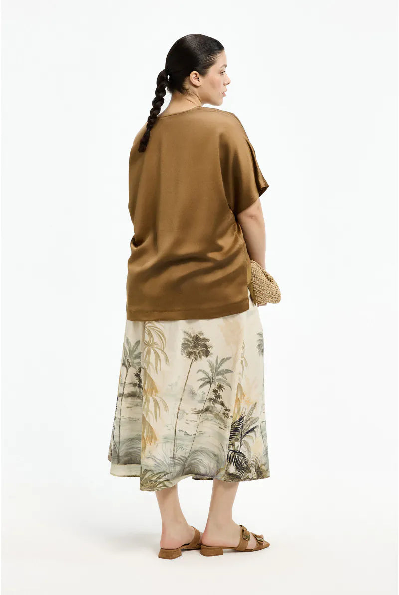 Rok Beige Xandres ( Rolo/0916 )