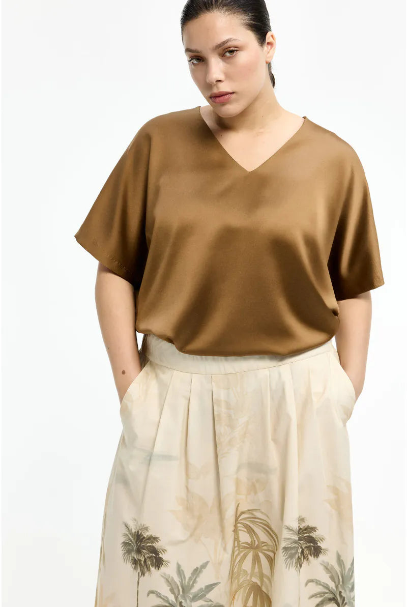 Rok Beige Xandres ( Rolo/0916 )