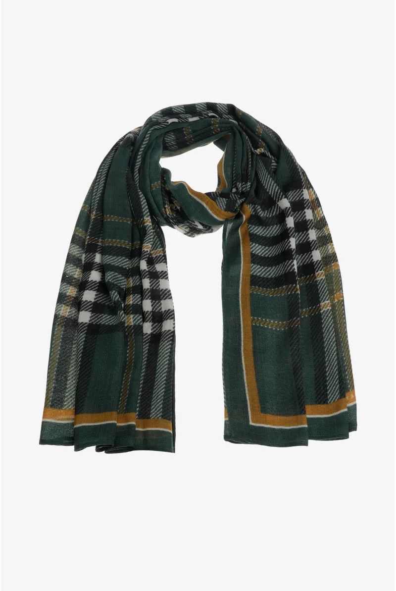 Sjaal Groen Xandres ( Scarf_Winterj/3940 )