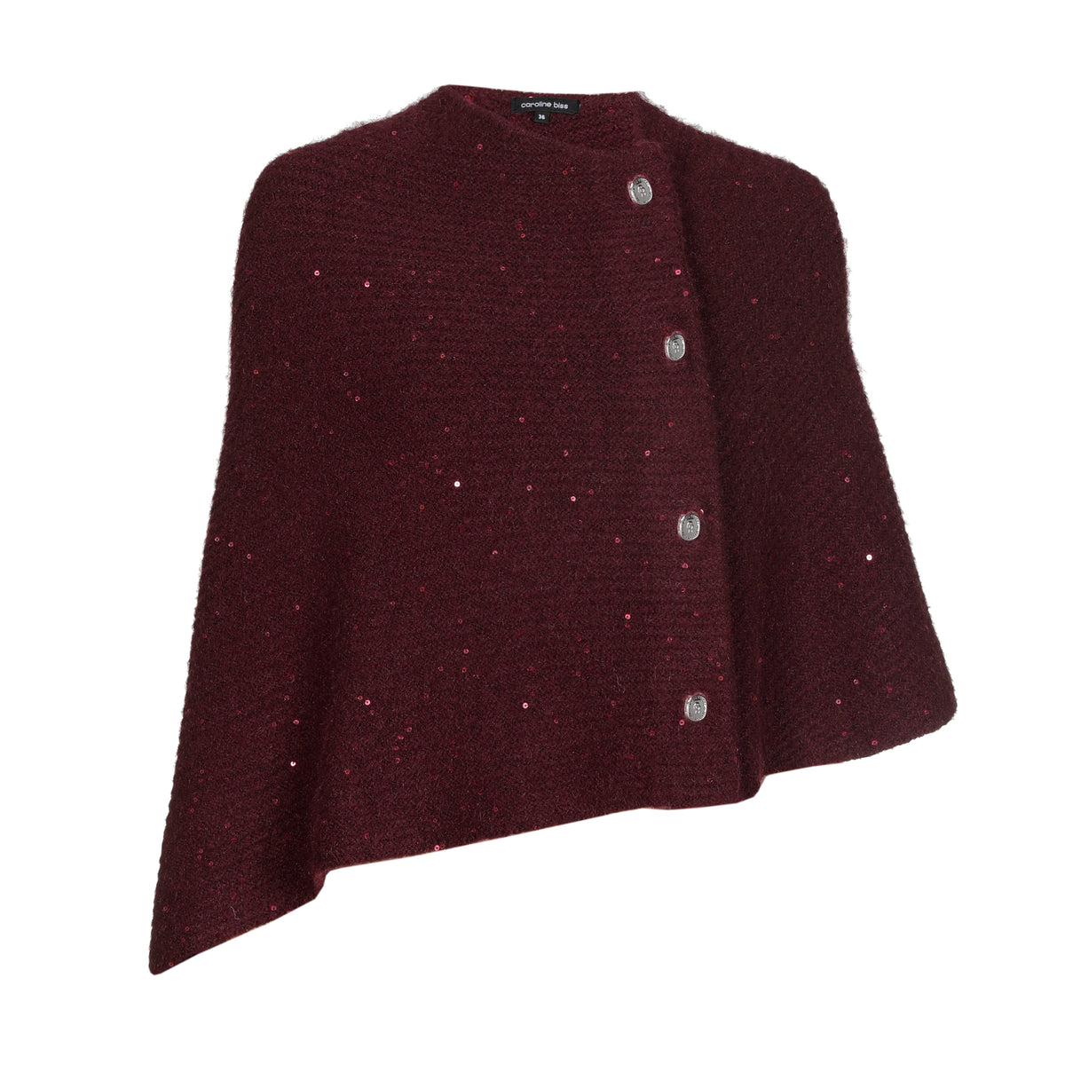 Poncho Bordeaux Caroline Biss ( 6207/52 )
