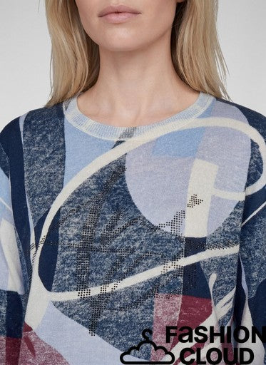 Pull bleu pâle Rabe (114613/7305)
