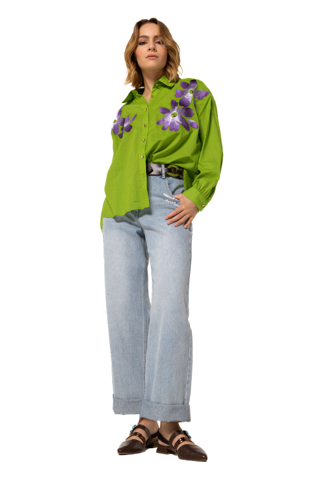 Broek Bleekblauw Caroline Biss ( 1590/25 )