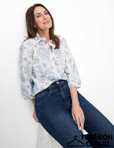 Pantalon bleu Raphaela (Laura New 640/25)