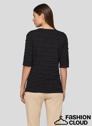 T-Shirt Zwart Rabe ( 115300/6099 )