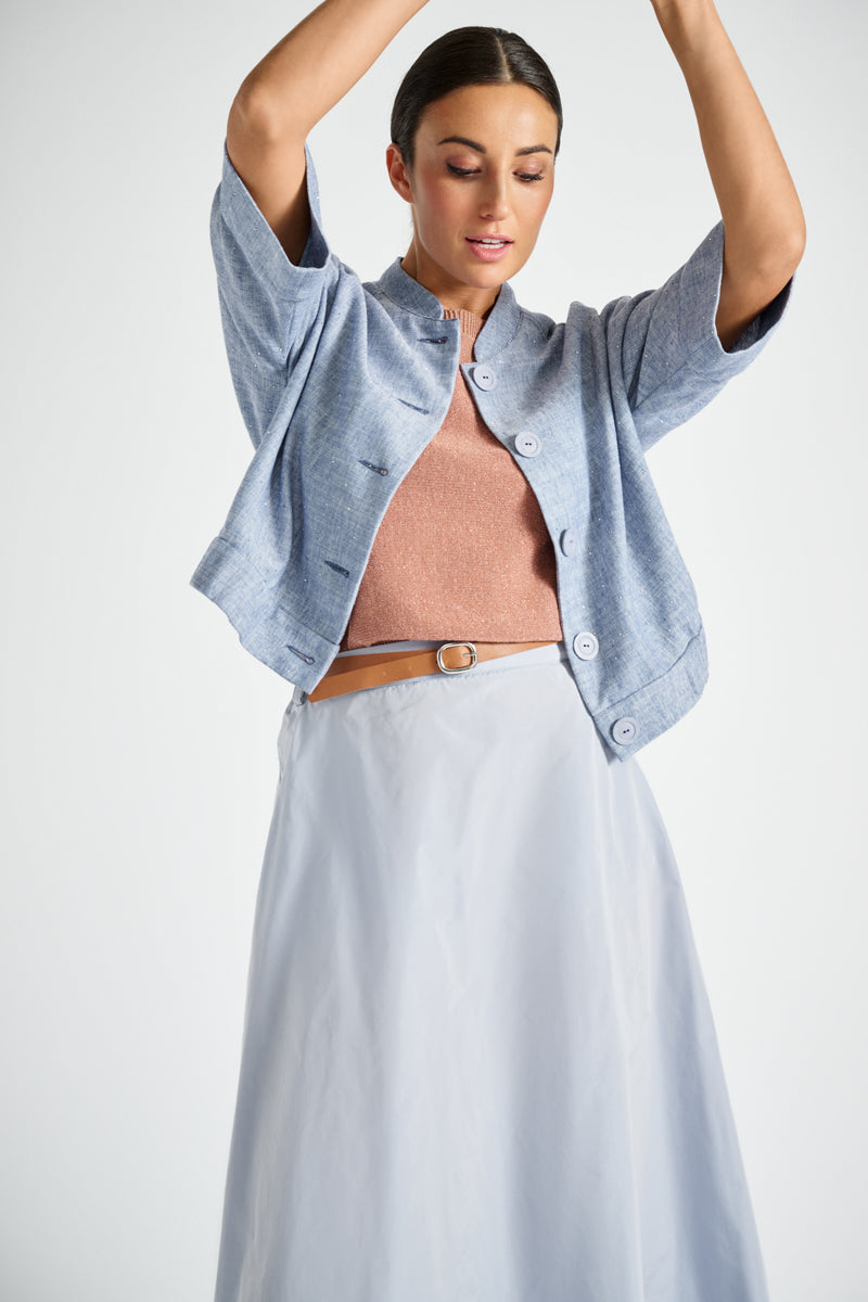 Vest Blauw Marie Mero ( Bj05/527 )