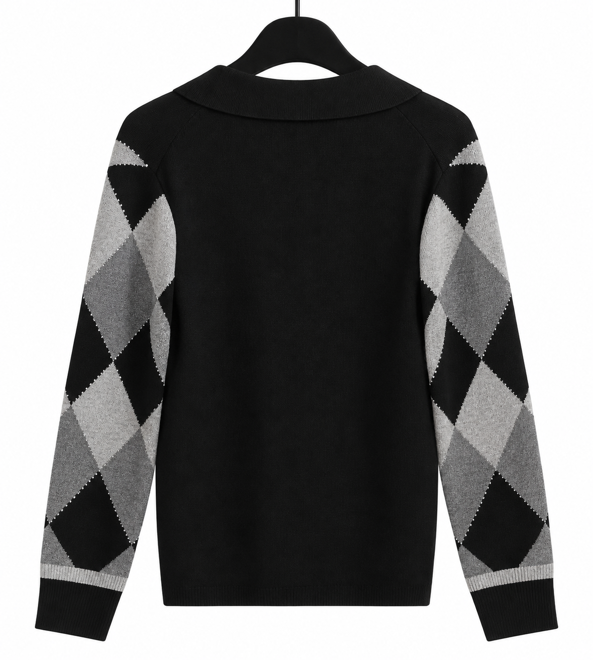 Pull Zwart Leo & Ugo ( Ah222/Black Grey )
