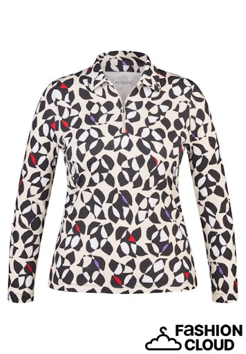 T-Shirt Zwart Rabe ( 113359/5099 )