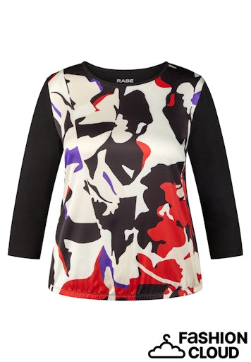 T-Shirt Zwart Rabe ( 113363/5099 )